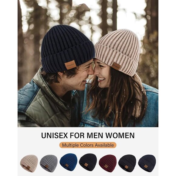 Fashion-Forward 3 Pack Beanie Hats - Essential Winter Warmth & Style - Picture 6 of 7
